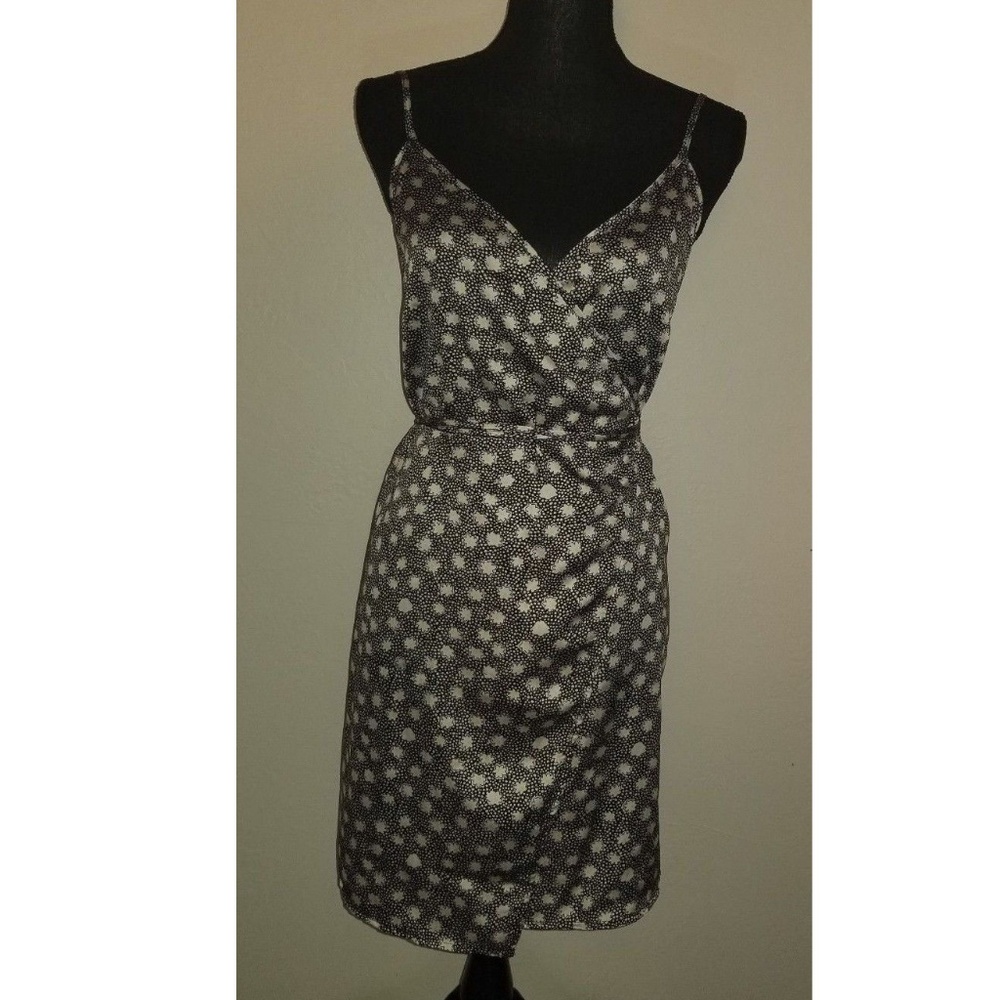 OUT FROM UNDER Wrap Around Dress Sunflowers Silky